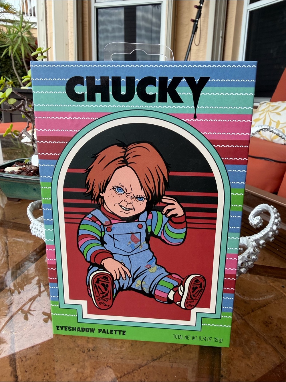 CHUCKY Eyeshadow Palette — Multi-Striped Colorway